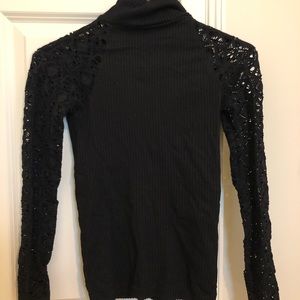 Free People turtleneck with cut outs!!!!